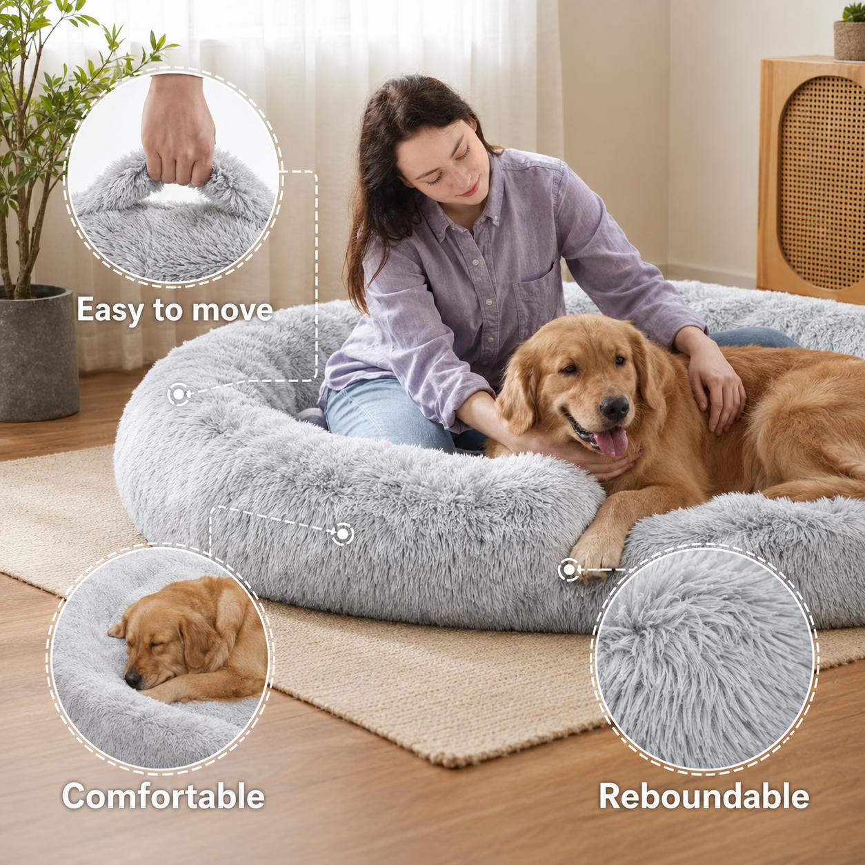 RestNest Giant Comfort Bed